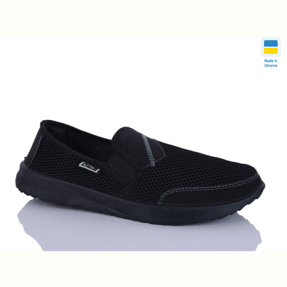 Слипоны DeMur 6148 чорний