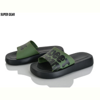 Шлепки Super Gear 01-6216 green