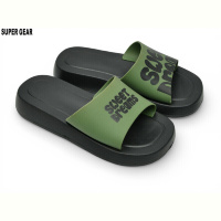 Шлепки Super Gear 01-6216 green