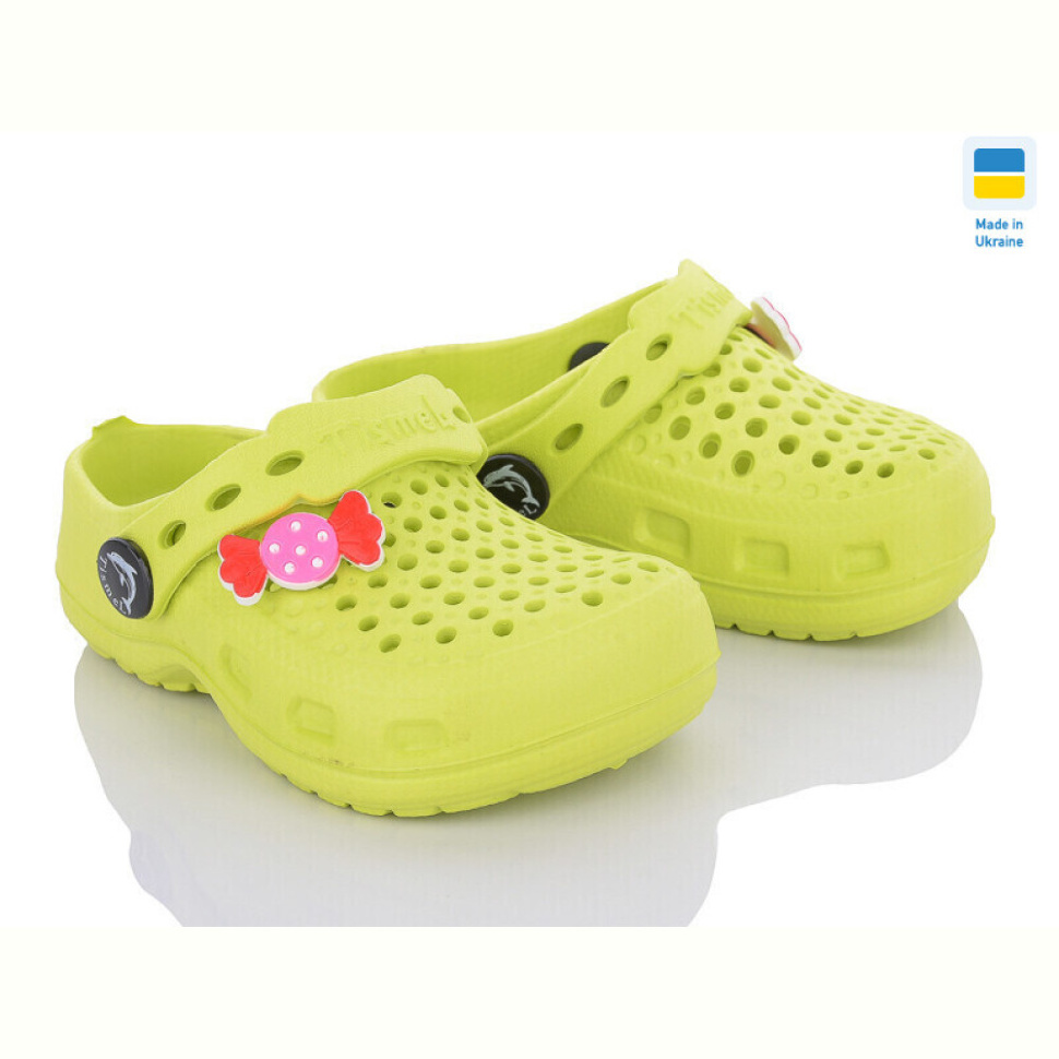 Кроксы Vladimir ТС 02 крокси салатовий