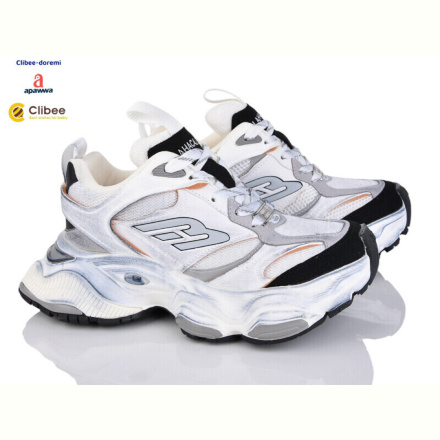 Кроссовки Clibee-Doremi D23881 white-black