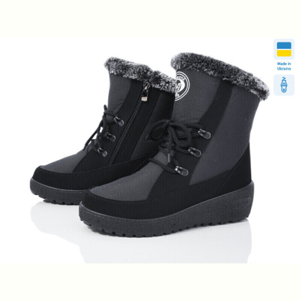 Дутики Paolla T3 чорний