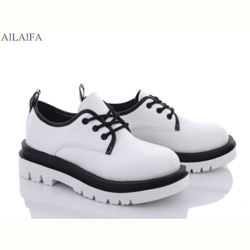 Туфли Ailaifa N14 white пена