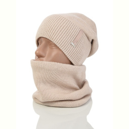 Шапка Королева HS001-13 l.beige