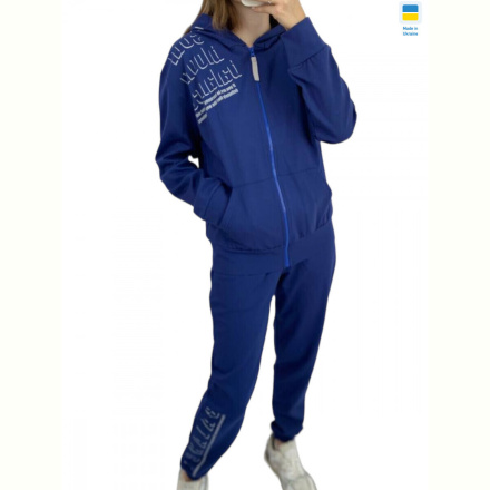 Спортивный костюм Kram 00255 синій