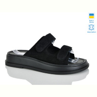 Шлепки Sali 248 чорний з.