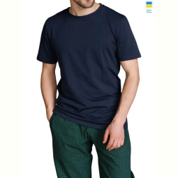 Футболка Sport style 8 т.синій