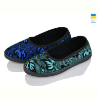 Тапки Крок Капці квітка mix