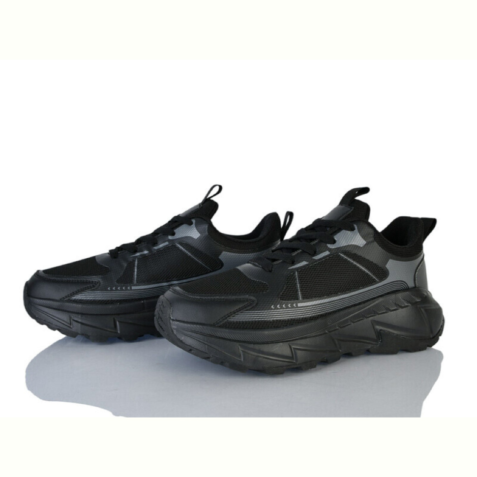 Кроссовки Бабочка-Mengfuna-AESD 44-46 black-black