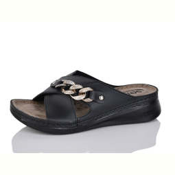 Шлепки DeMur 3001-10 black