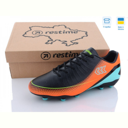 Футбольная обувь Restime DM023027-2 black-orange