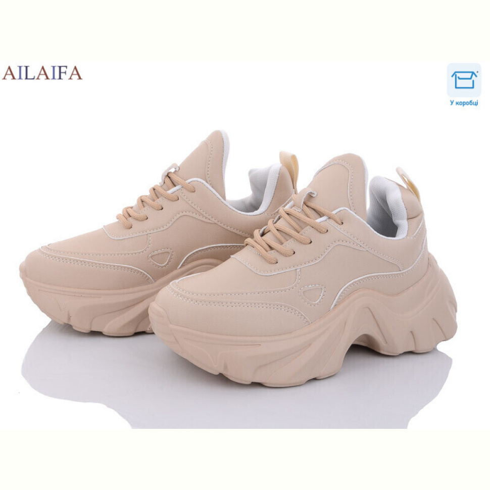 Кроссовки Ailaifa K8011 apricot