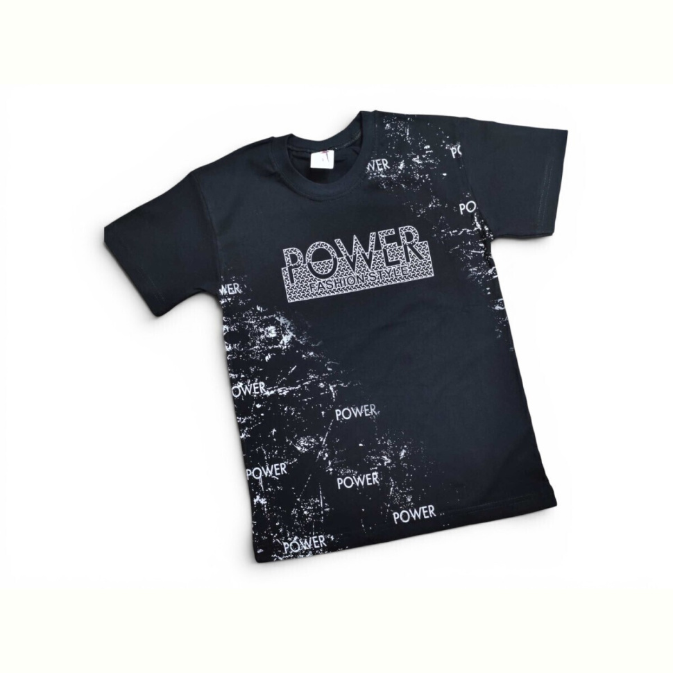 Футболка Kids-modnik 2622 POWER чорний