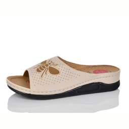 Шлепки DeMur 3001-7 beige