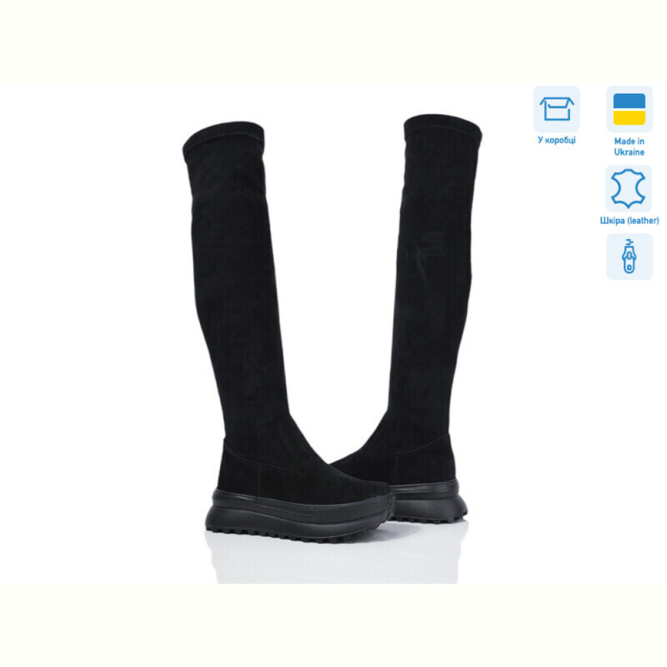 Ботфорты Mona Lisa 93-1 чорний з. Ботфорты Mona Lisa 93-1 чорний з.