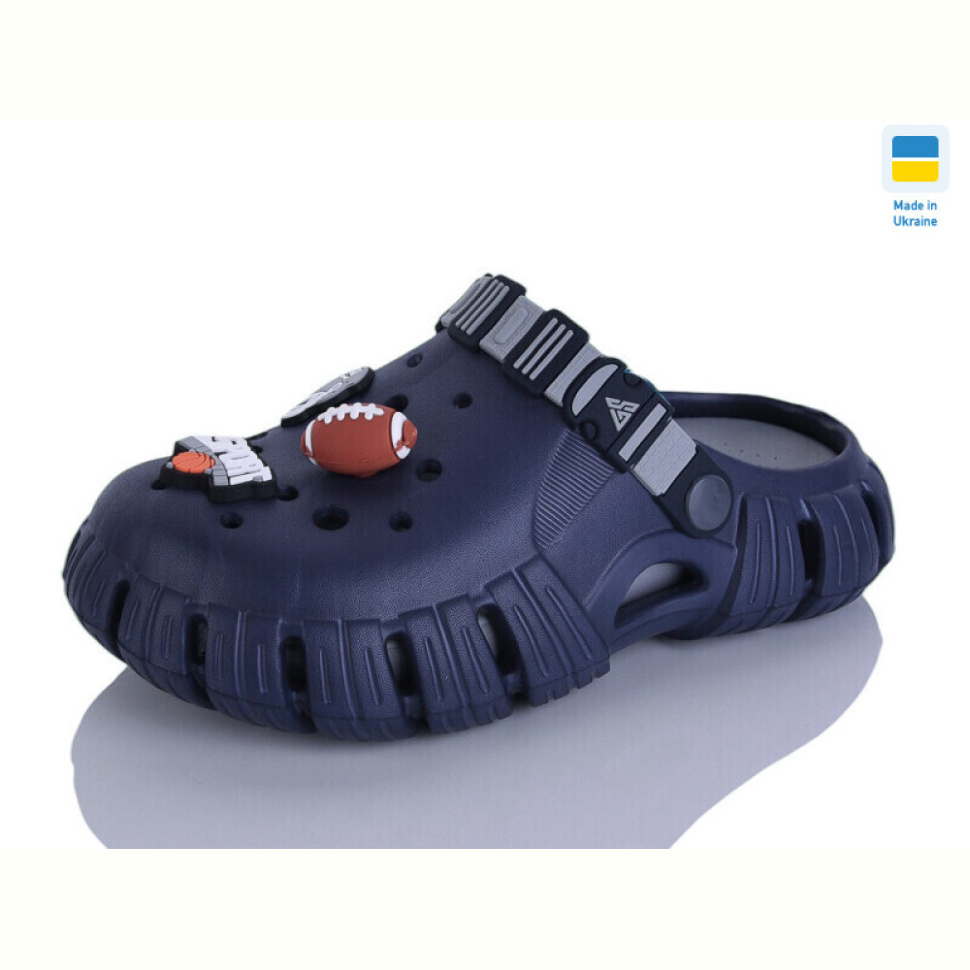 Кроксы Lot Shoes 770 підліток т.синій-сірий
