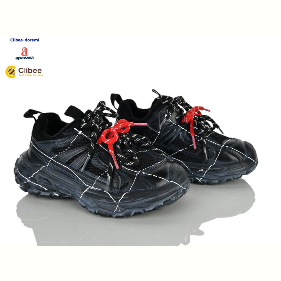 Кроссовки Clibee-Doremi A2990 black фліс Кроссовки Clibee-Doremi A2990 black фліс