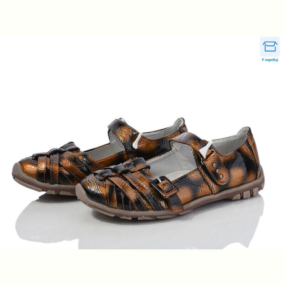 Туфли DeMur C181B coffee