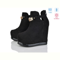 Ботинки Optstok 001 black уцінка