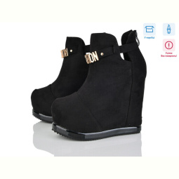 Ботинки Optstok 001 black уцінка