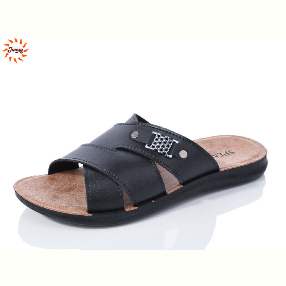 Шлепки Jumay SPH пряжка чорний