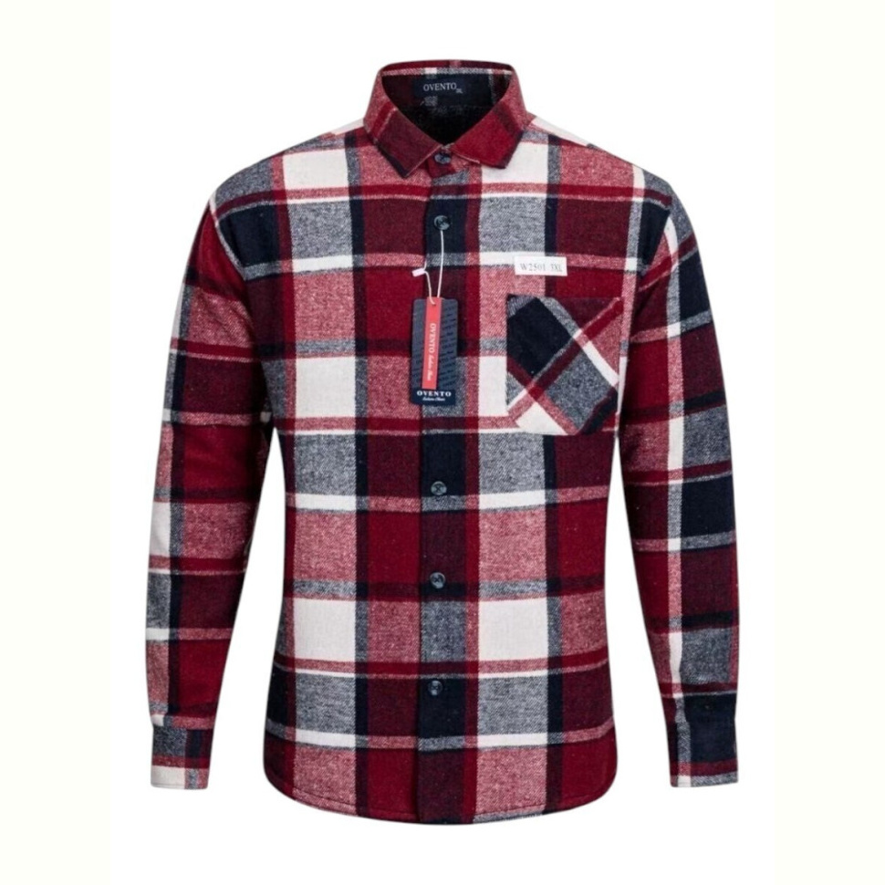 Рубашка Verton W2501 bordo