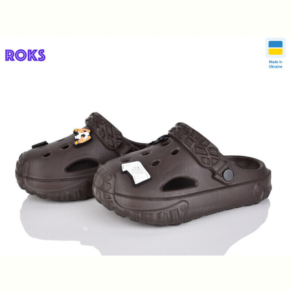 Кроксы Roks 1003 шоколад