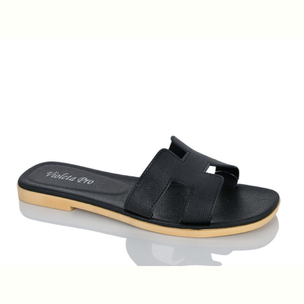 Шлепки Violeta 5-503 black