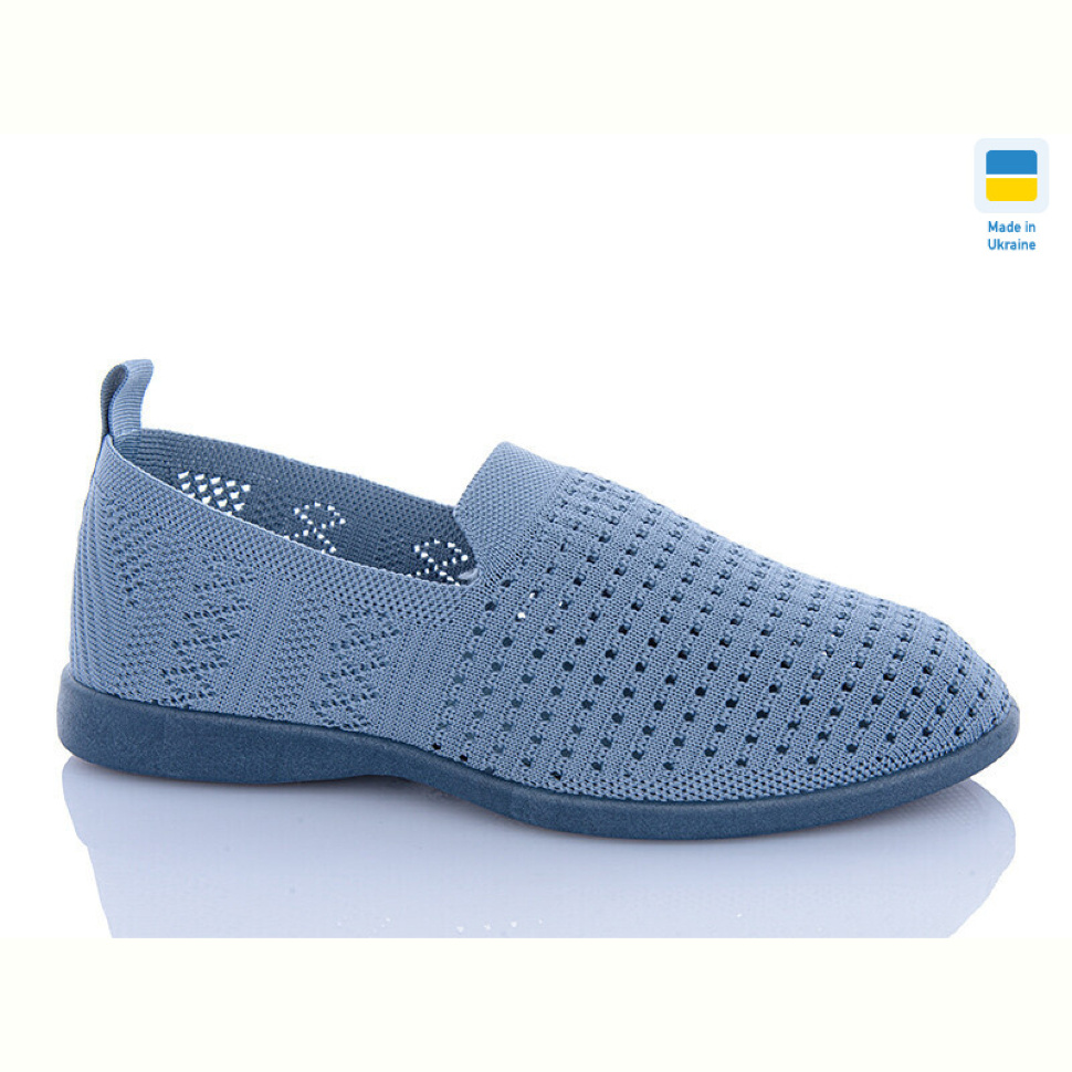 Слипоны DeMur 6727 синій