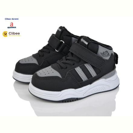 Кроссовки Clibee-Doremi T6526 black-grey