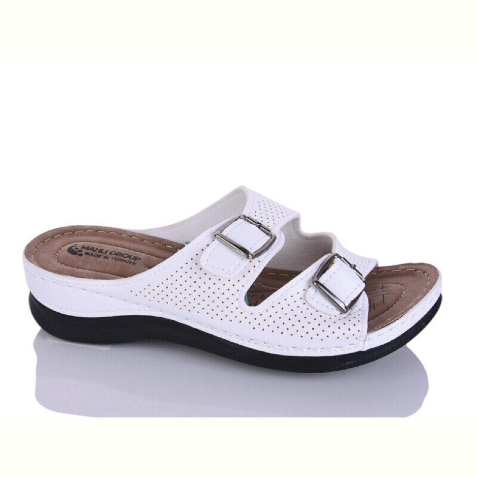 Шлепки Sali-2 201-48 білий