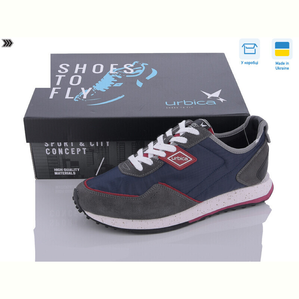 Кроссовки Restime UMB24097 navy-grey