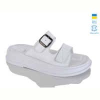 Шлепки Sali 10 білий к.