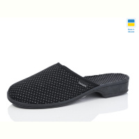 Тапки Lot Shoes Б/з каблук чорний