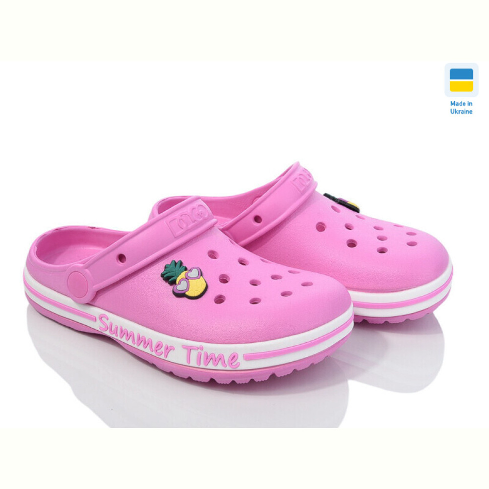 Кроксы Golden Lion 328 рожевий