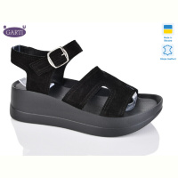 Босоножки Garti 2394 чорний замш