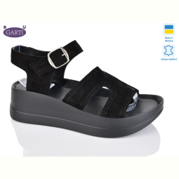 Босоножки Garti 2394 чорний замш