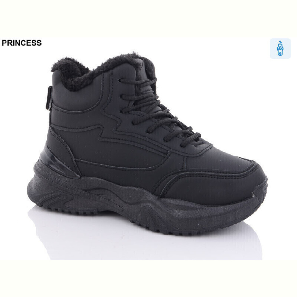 Ботинки Princess MYP03 black Ботинки Princess MYP03 black