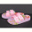 Шлепки Violeta 12331 pink-pink