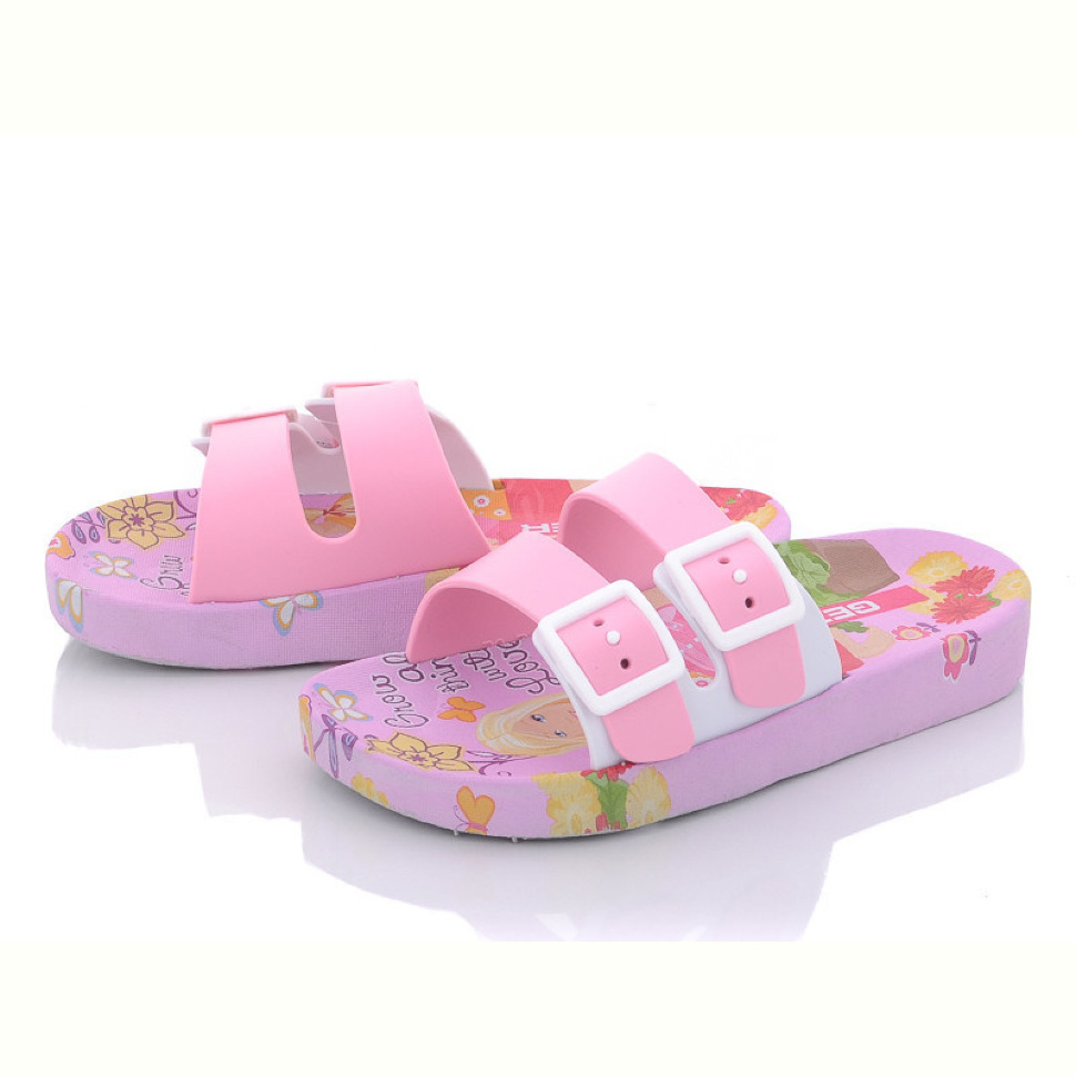 Шлепки Violeta 12331 pink-pink