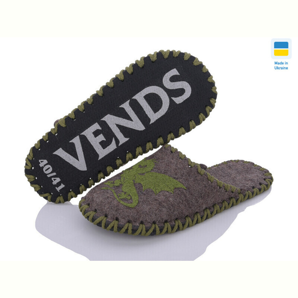 Тапки Active 347M коричневий