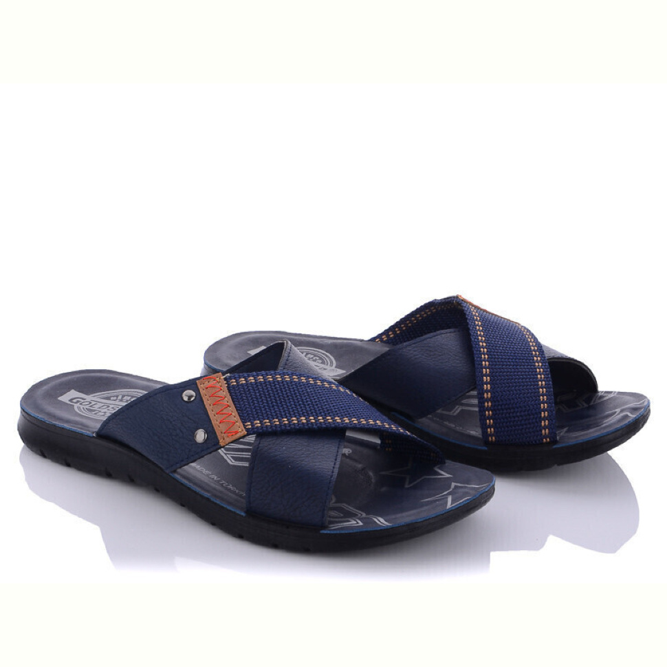 Шлепки DeMur MD2026-2-6125 blue Шлепки DeMur MD2026-2-6125 blue