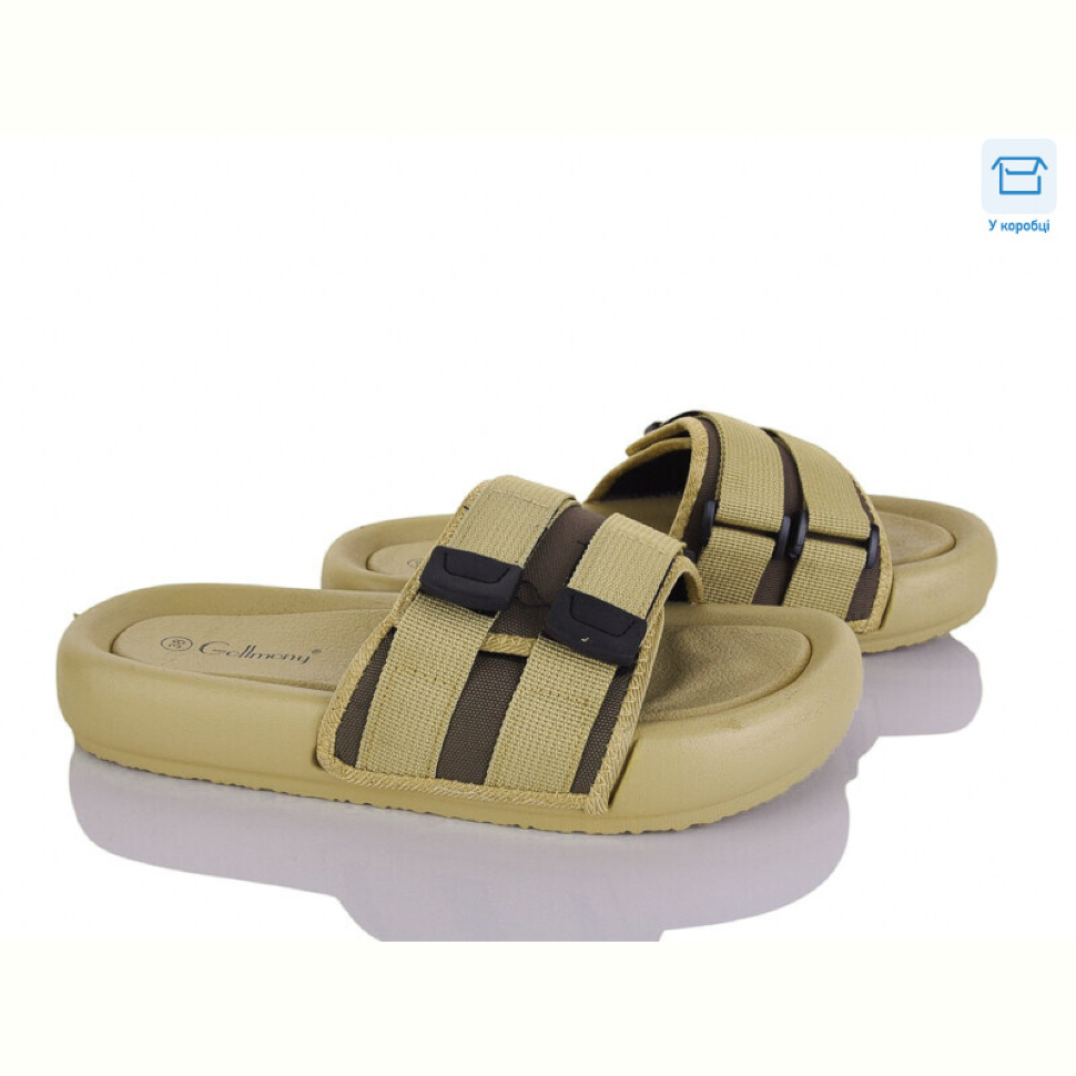 Шлепки Захар-Gold BH9030-3