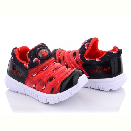 Кроссовки Class Shoes BD301 черно-красный