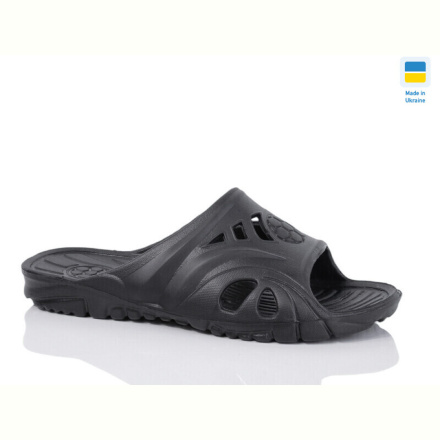 Шлепки Lot Shoes Футбол чорний
