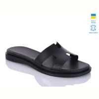 Шлепки Sali 501 чорний к.