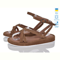 Босоножки Prime-Opt Paradize R-SAN-5626 коричн. замш (36-41)