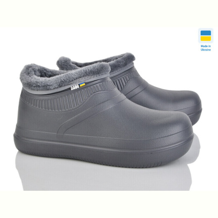 Галоши Golden Lion 7004 т.сірий