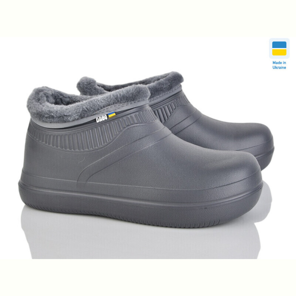 Галоши Golden Lion 7004 т.сірий