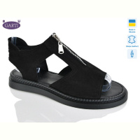 Босоножки Garti 2527 чорний замш